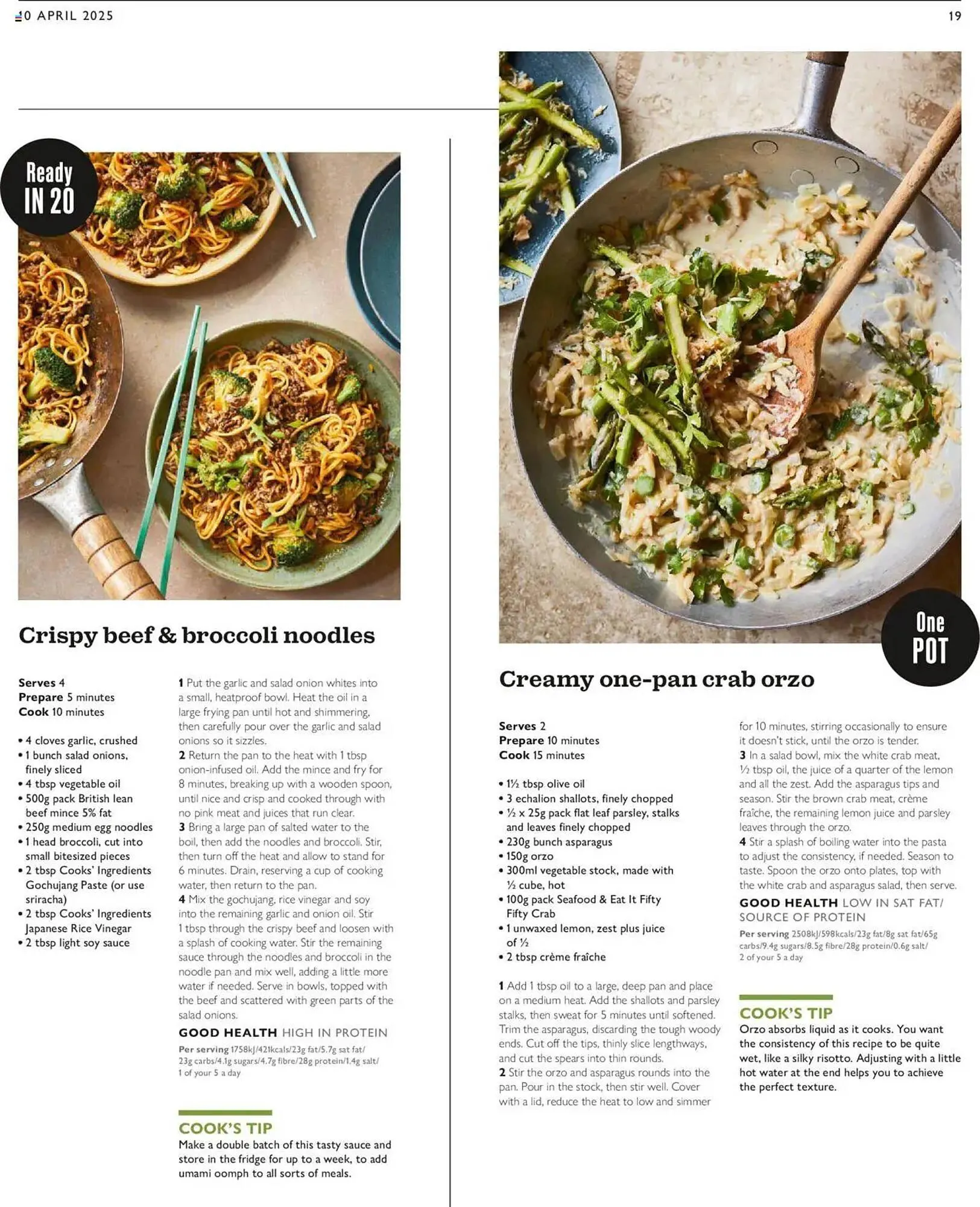 Waitrose leaflet from 10 April to 16 April 2025 - Catalogue Page 19