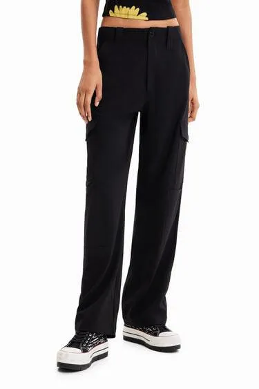 Flowy cargo trousers