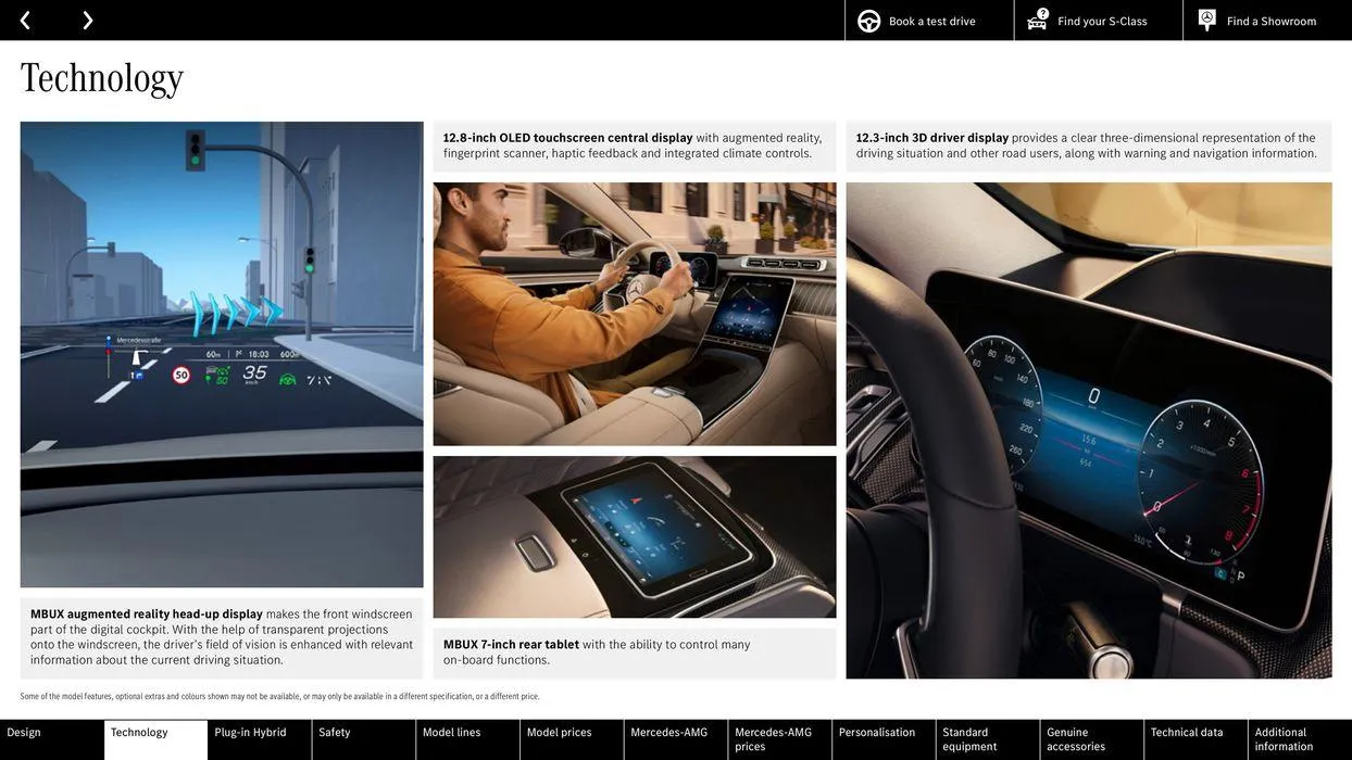 Mercedes Benz S-Class Saloon from 2 May to 30 November 2024 - Catalogue Page 8