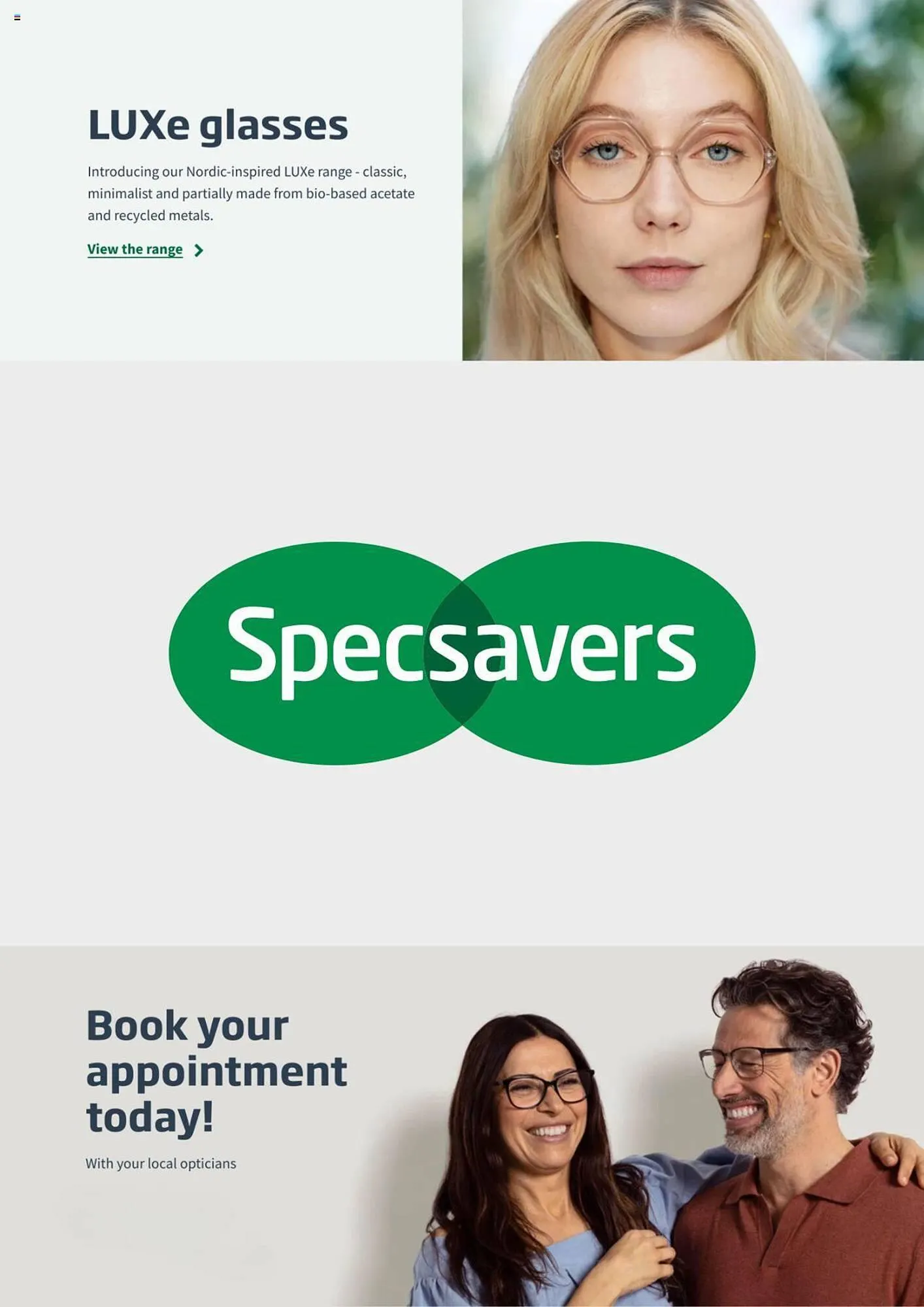 Specsavers leaflet from 28 November to 28 December 2023 - Catalogue Page 1