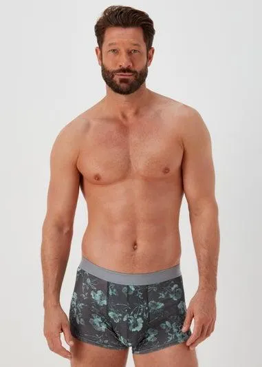 3 Pack Plain & Print Hipsters - Small