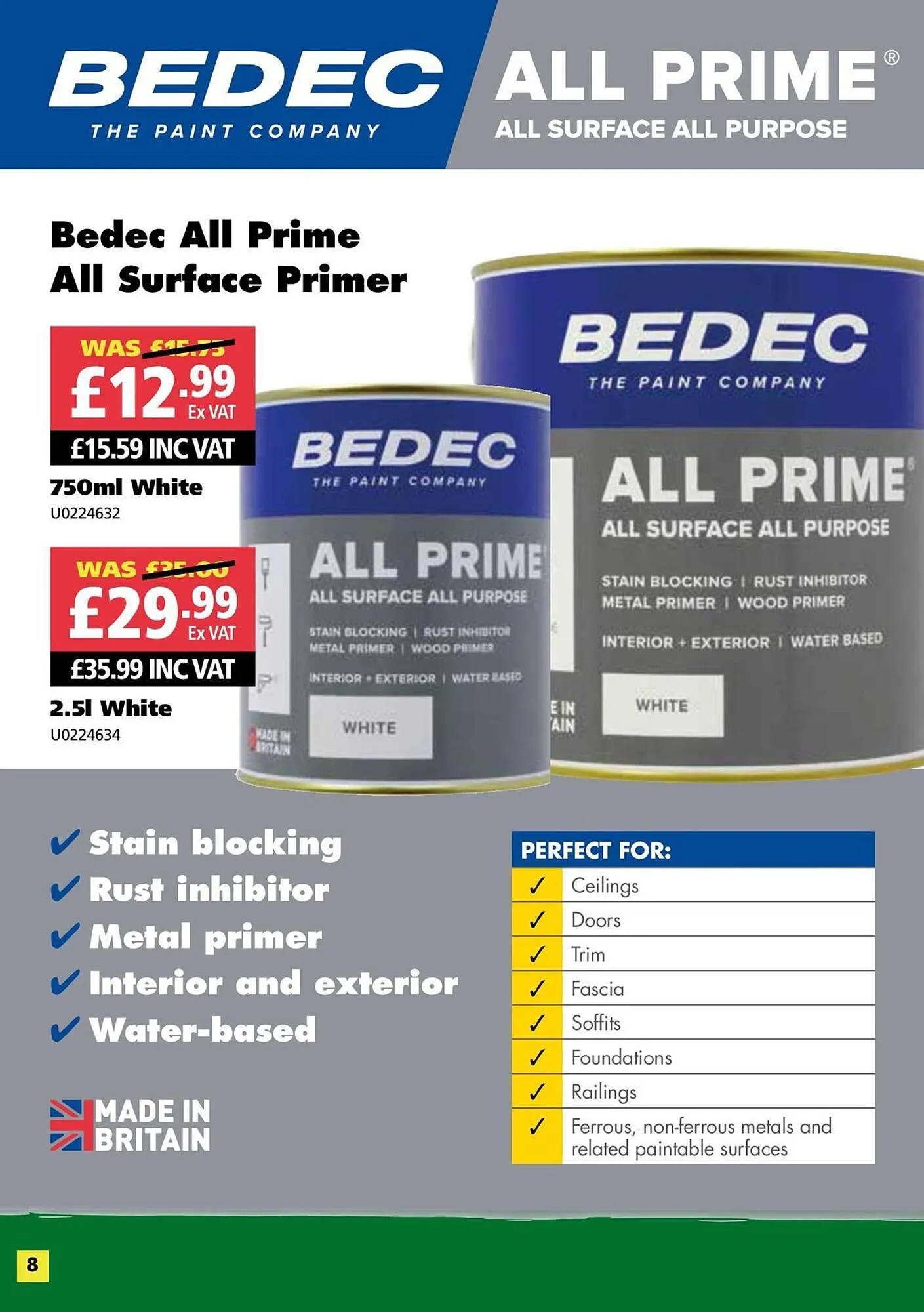 Buildbase leaflet from 24 October to 31 December 2023 - Catalogue Page 8