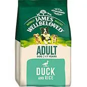 James Wellbeloved Dry Adult Dog Food Duck & Rice 2kg