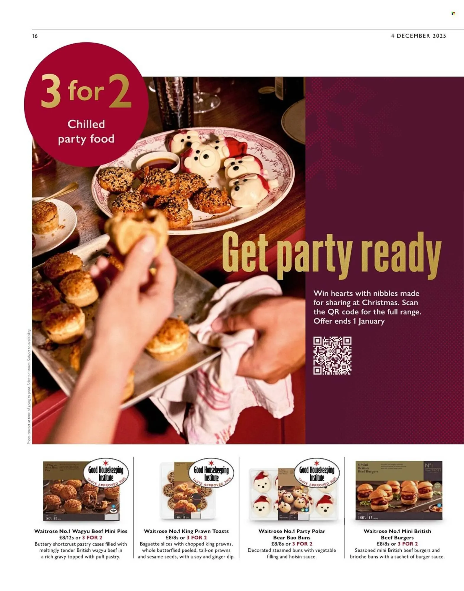 Waitrose catalogue from 4 December to 10 December 2025 - Catalogue Page 16