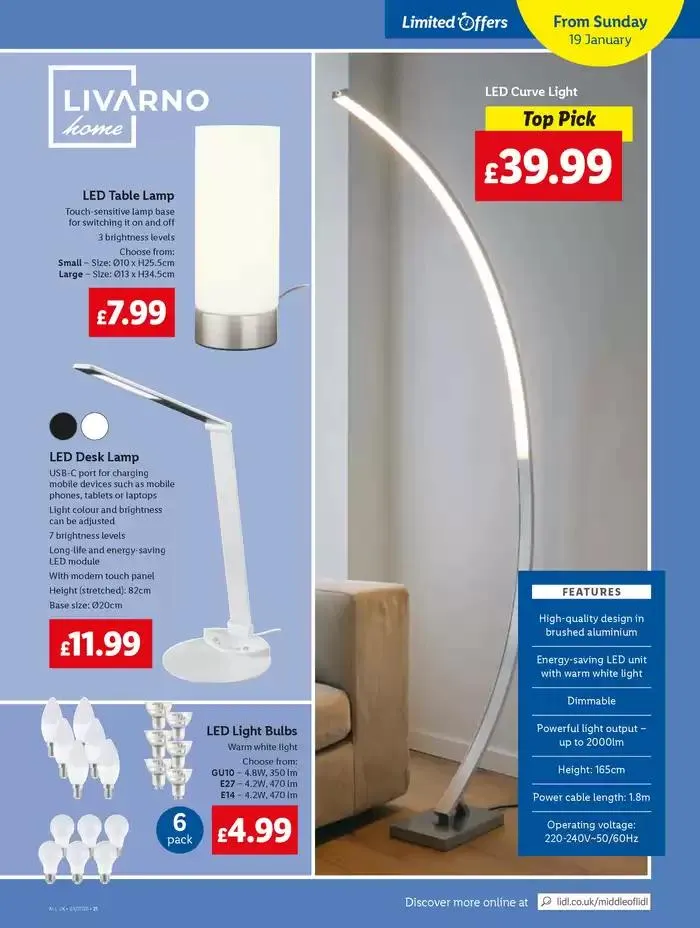 Exclusive bargains from 16 January to 23 January 2025 - Catalogue Page 21