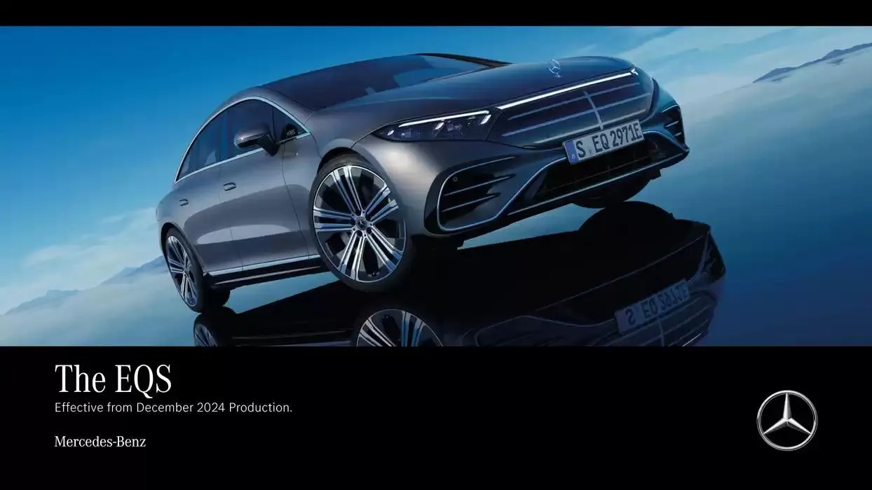 Mercedes Benz EQS Saloon from 9 October to 9 October 2025 - Catalogue Page 1