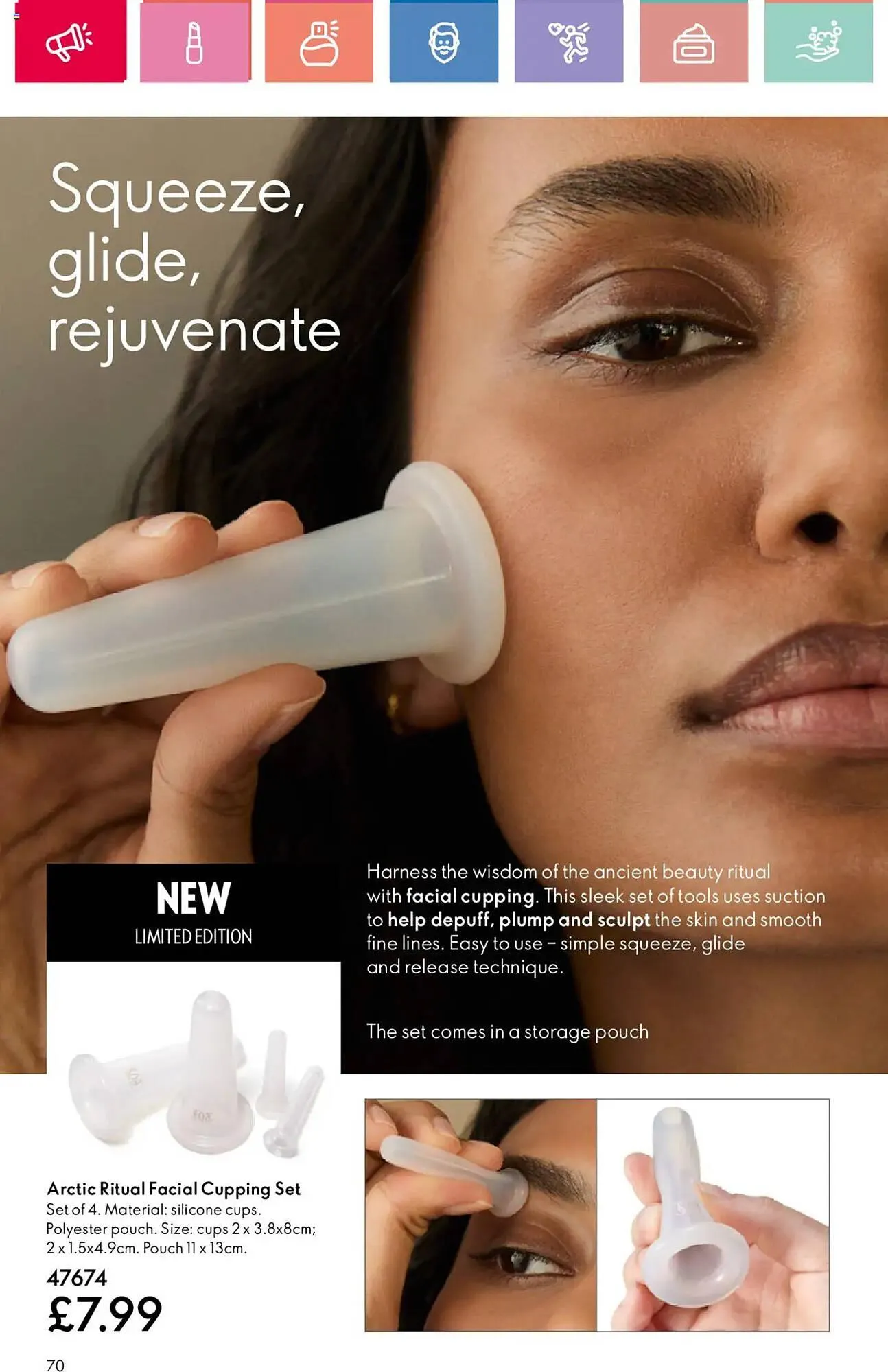 Oriflame leaflet from 3 January to 22 January 2025 - Catalogue Page 70