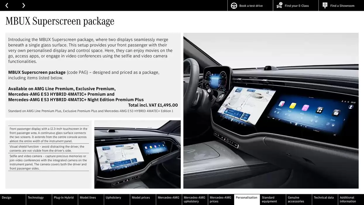Mercedes Benz New E-Class Saloon from 17 October to 17 October 2025 - Catalogue Page 61