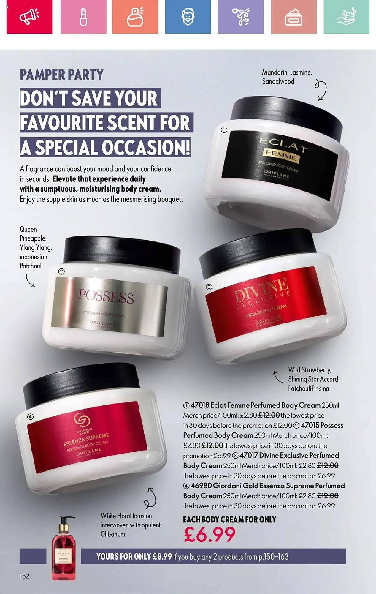 Oriflame leaflet from 31 July to 20 August 2025 - Catalogue Page 152