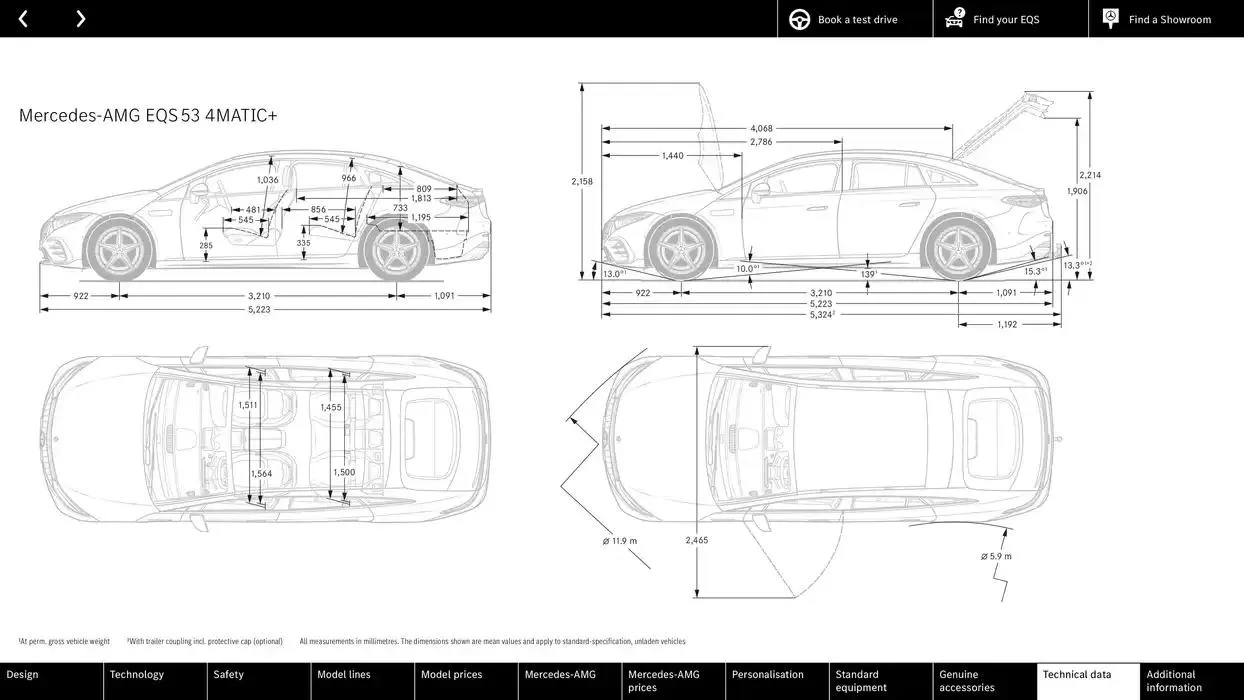 Mercedes Benz EQS Saloon from 24 October to 24 October 2025 - Catalogue Page 65