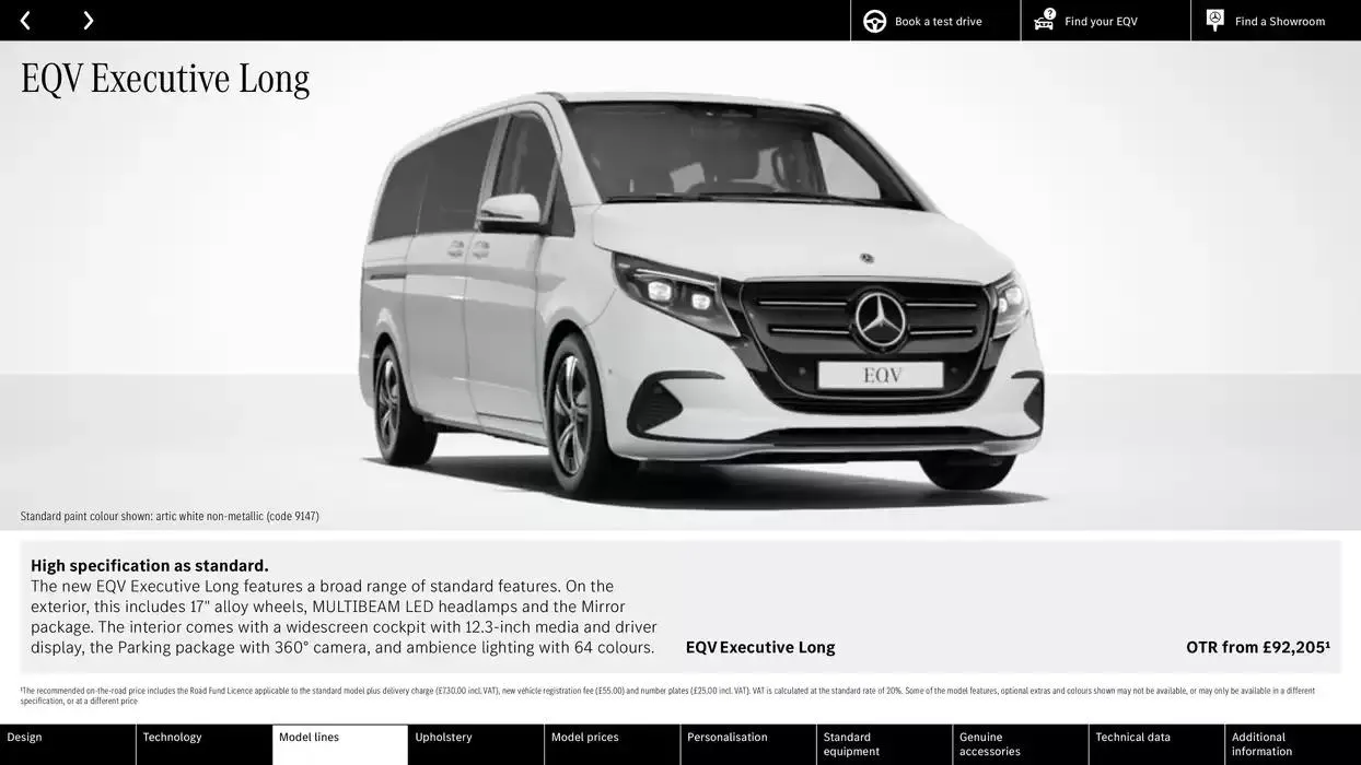 Mercedes Benz EQV from 12 October to 12 October 2025 - Catalogue Page 15