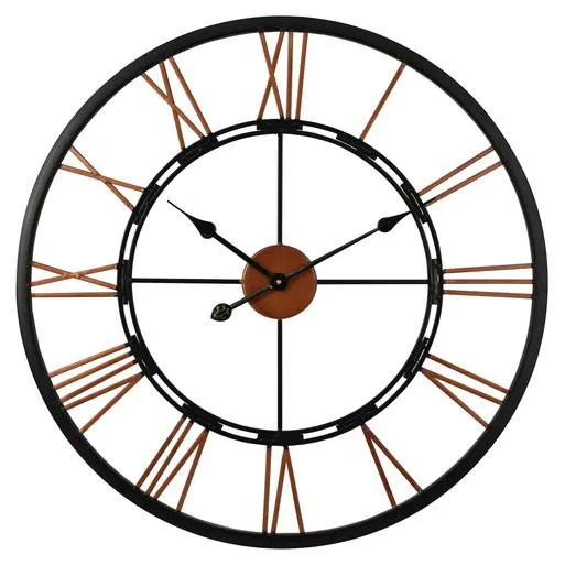 Large Skeletal Wall Clock