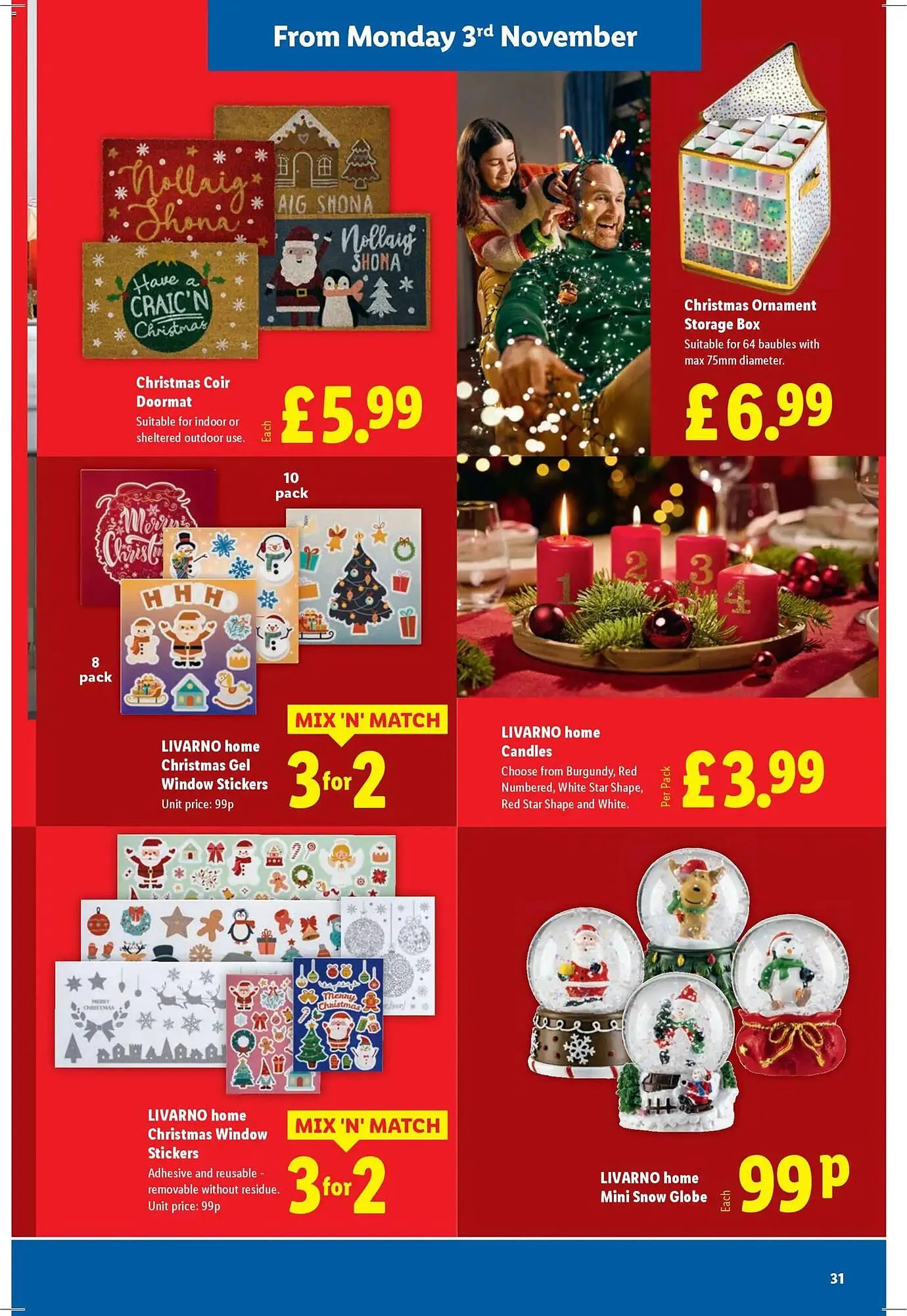 Lidl leaflet from 30 October to 5 November 2025 - Catalogue Page 31