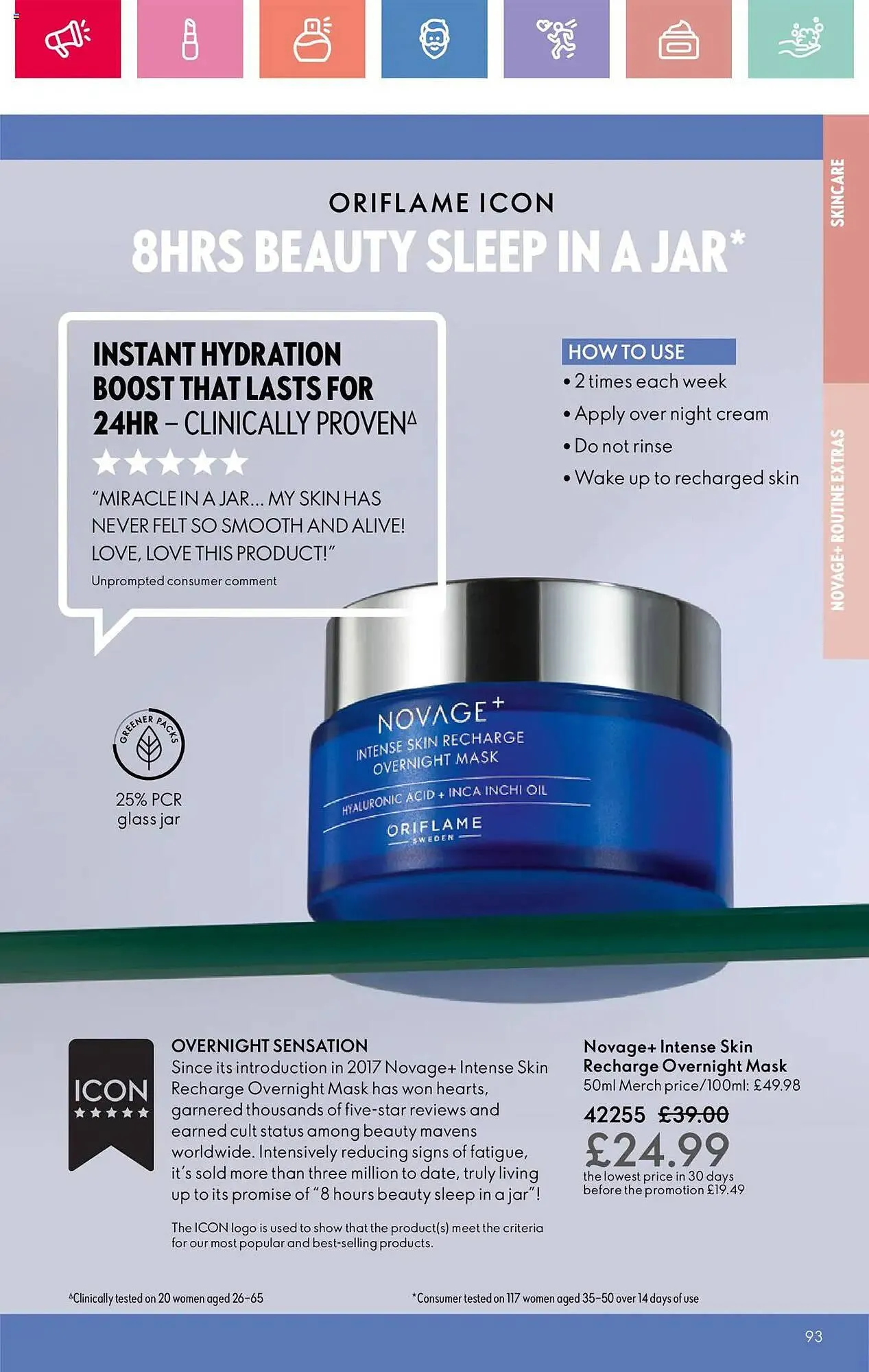 Oriflame leaflet from 17 April to 7 May 2025 - Catalogue Page 93