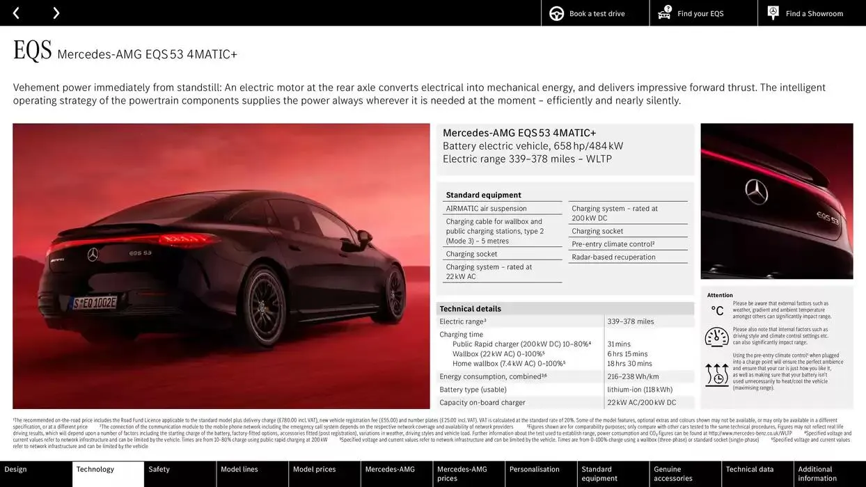 Mercedes Benz EQS Saloon from 9 October to 9 October 2025 - Catalogue Page 16