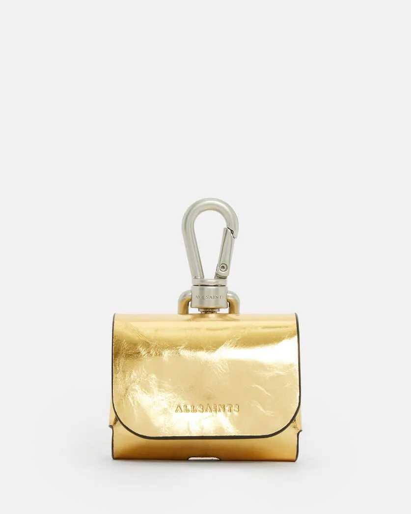 Airpod Dog Clip Leather Case