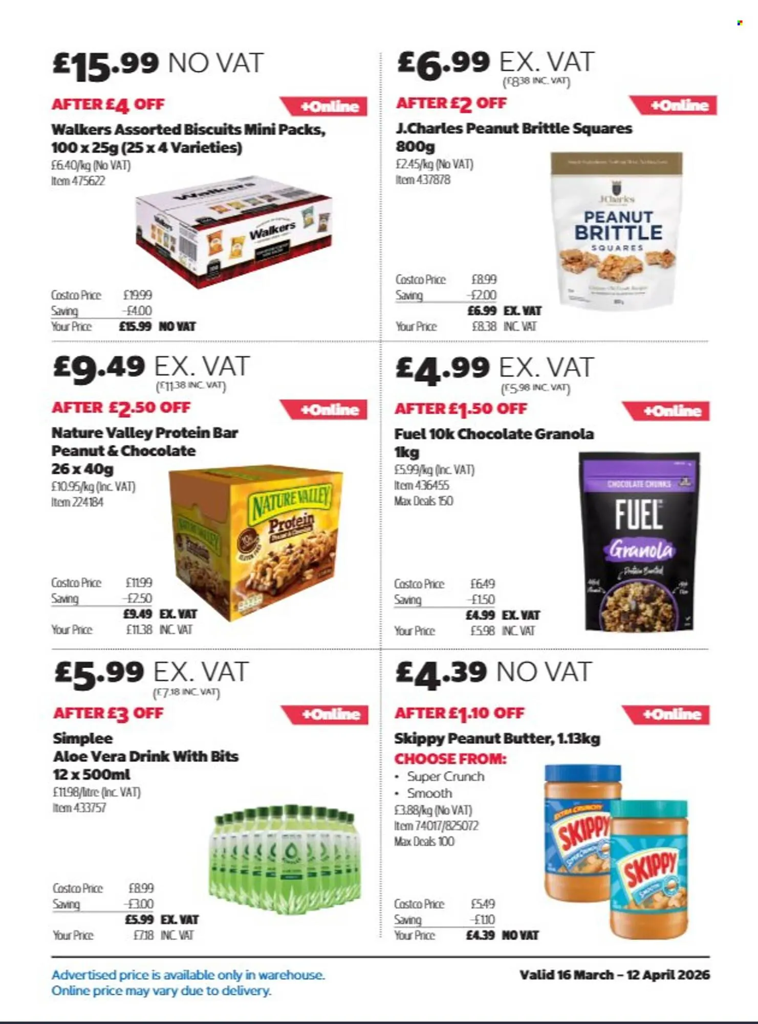 Costco leaflet from 16 March to 12 April 2026 - Catalogue Page 13