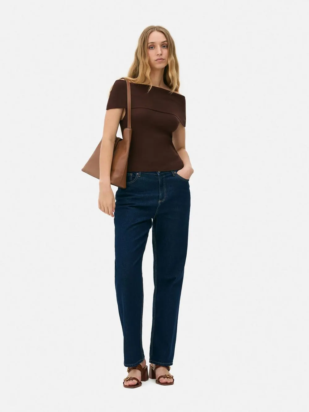 Bardot Fold Over Top
