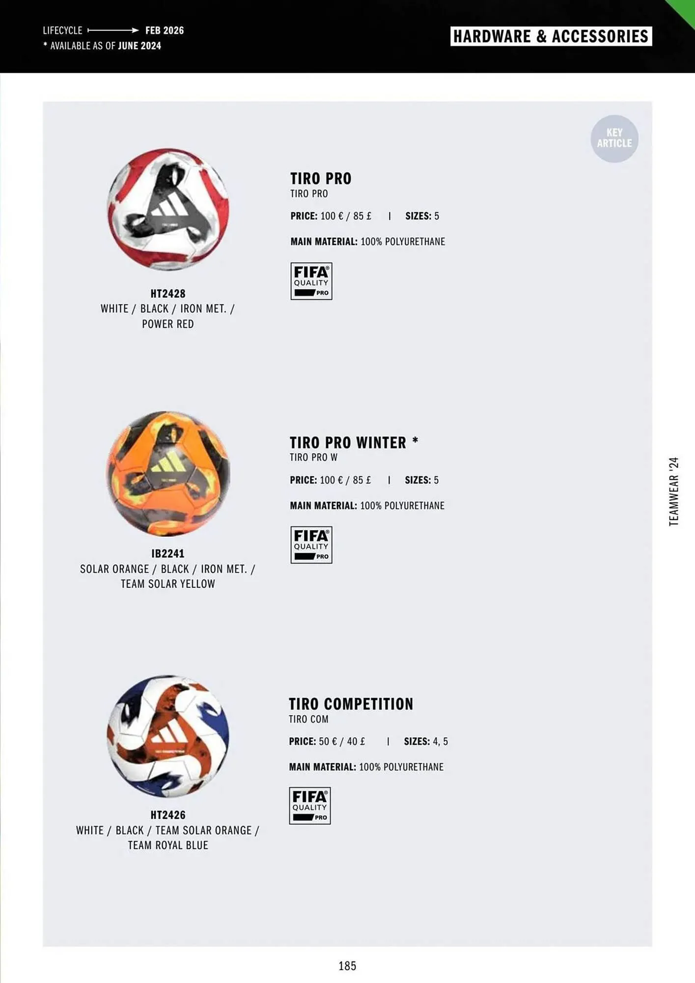 Adidas leaflet from 11 March to 31 December 2024 - Catalogue Page 185