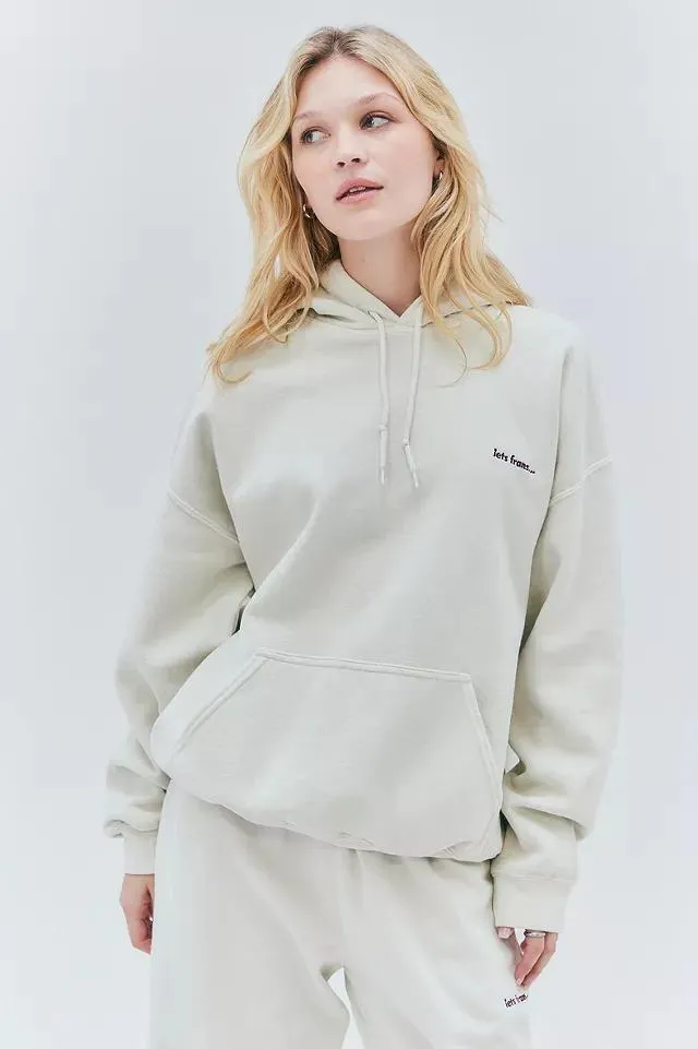 iets frans... Putty White Hoodie