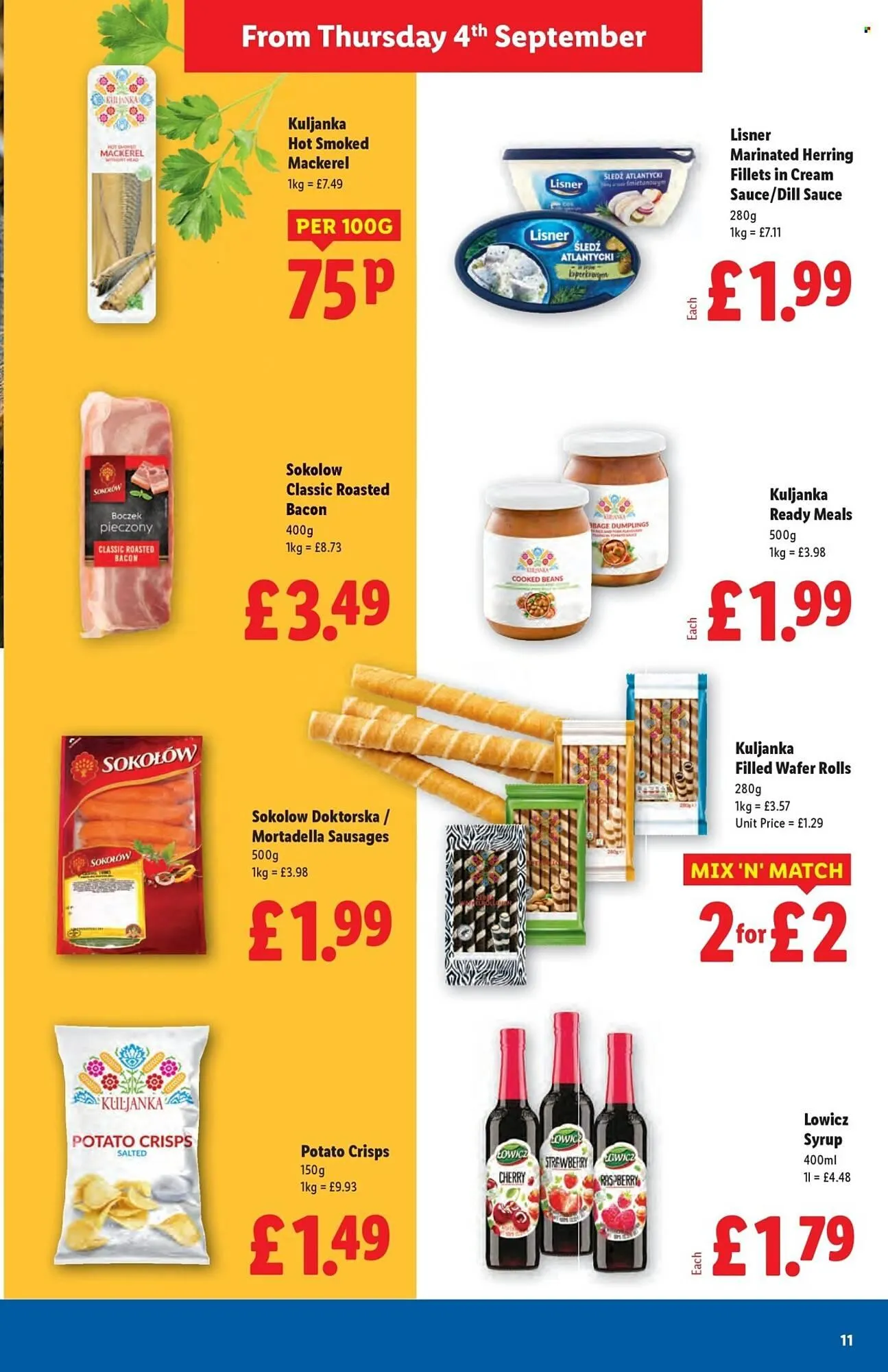 Lidl leaflet from 4 September to 10 September 2025 - Catalogue Page 11