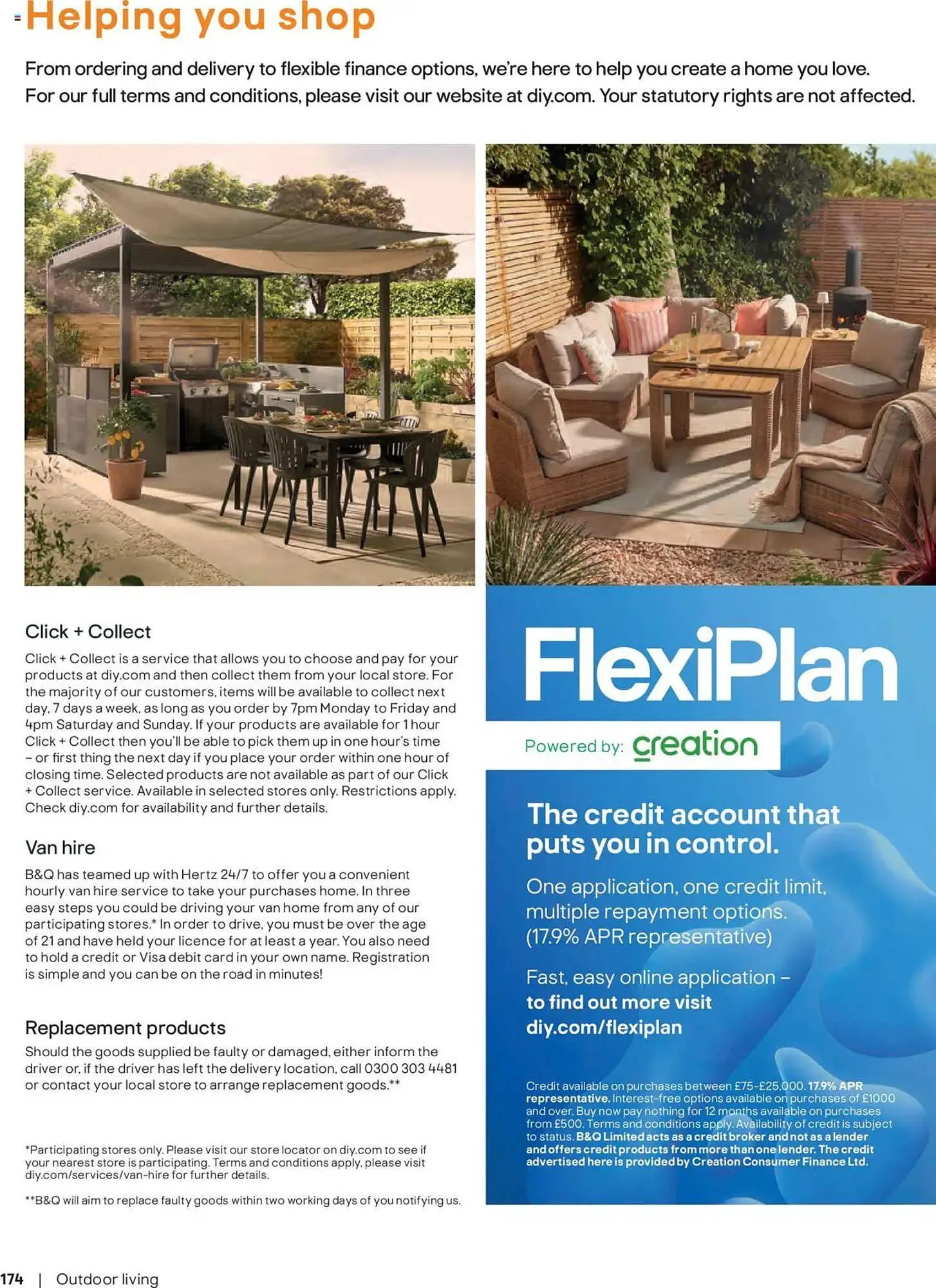 B&Q leaflet from 14 March to 30 September 2025 - Catalogue Page 174