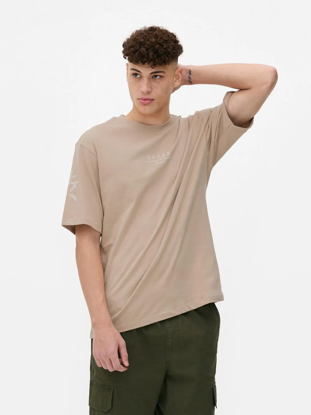 T-shirt met print Tokyo