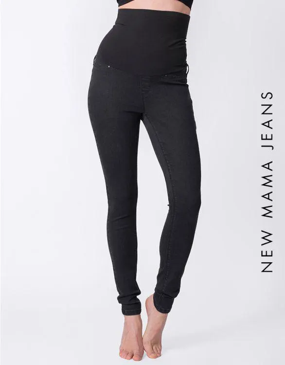 Black Post Maternity Shaping Jeans
