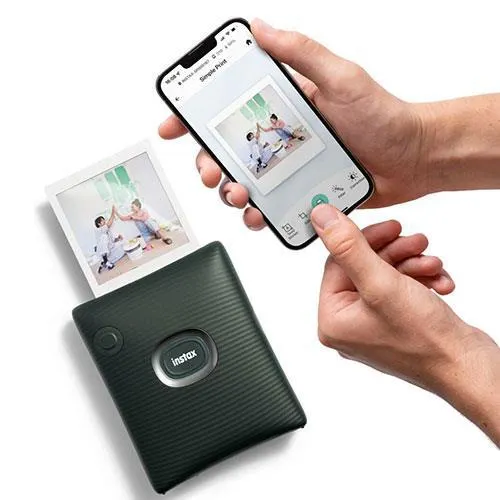 instax Square Link Printer in Midnight Green