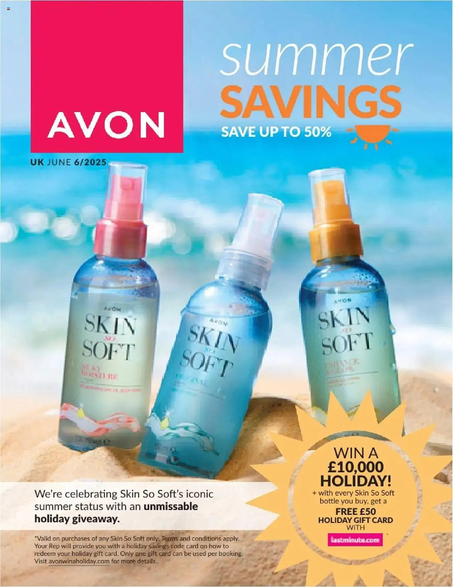 Avon leaflet from 1 June to 1 July 2025 - Catalogue Page 1