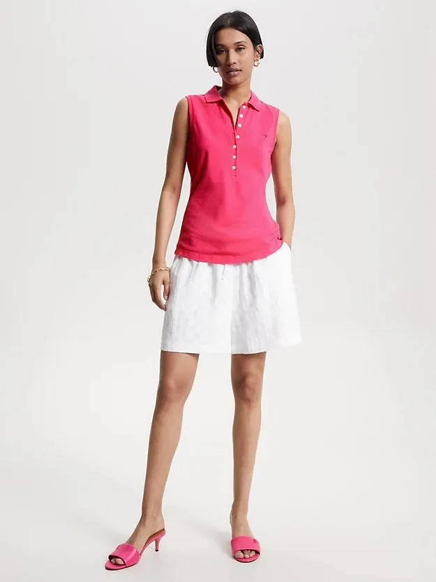 Sleeveless Slim Fit Polo