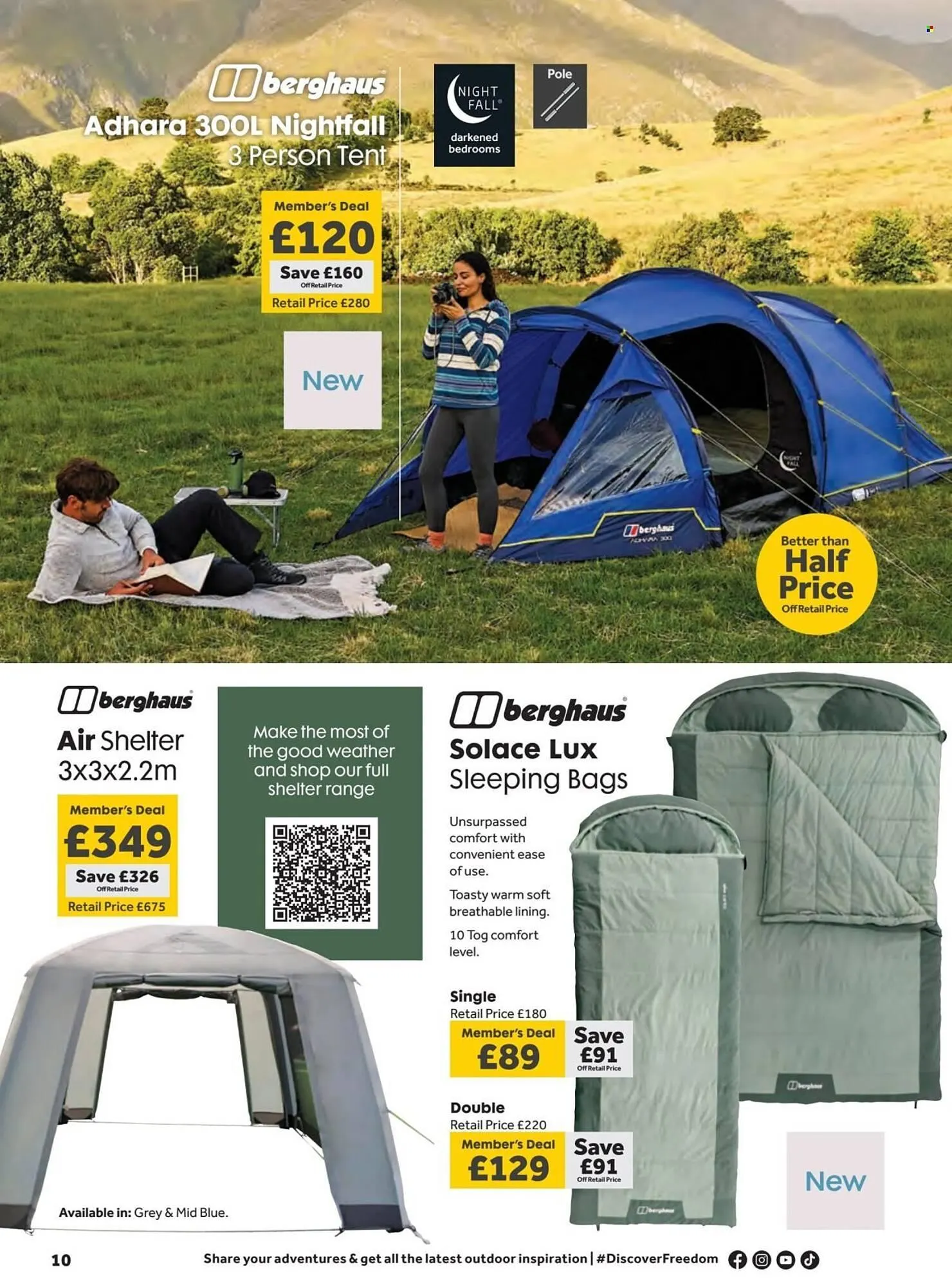 GO Outdoors leaflet from 20 May to 23 June 2025 - Catalogue Page 10