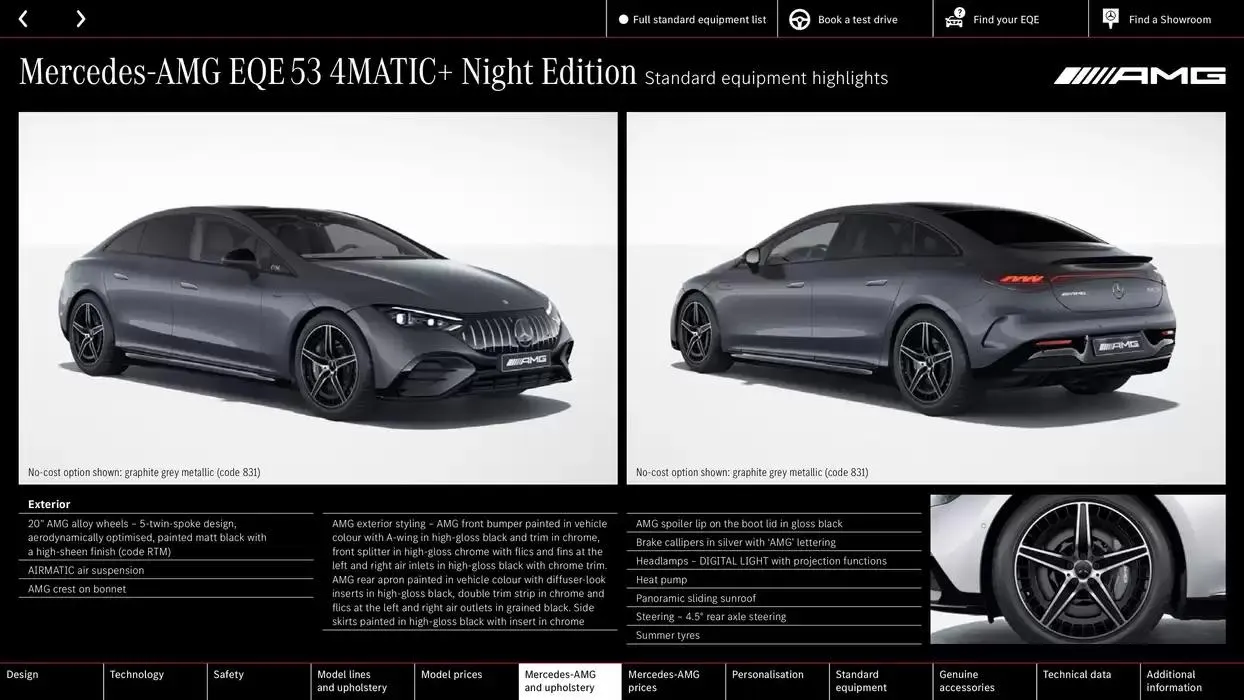 Mercedes Benz EQE Saloon from 10 October to 10 October 2025 - Catalogue Page 40