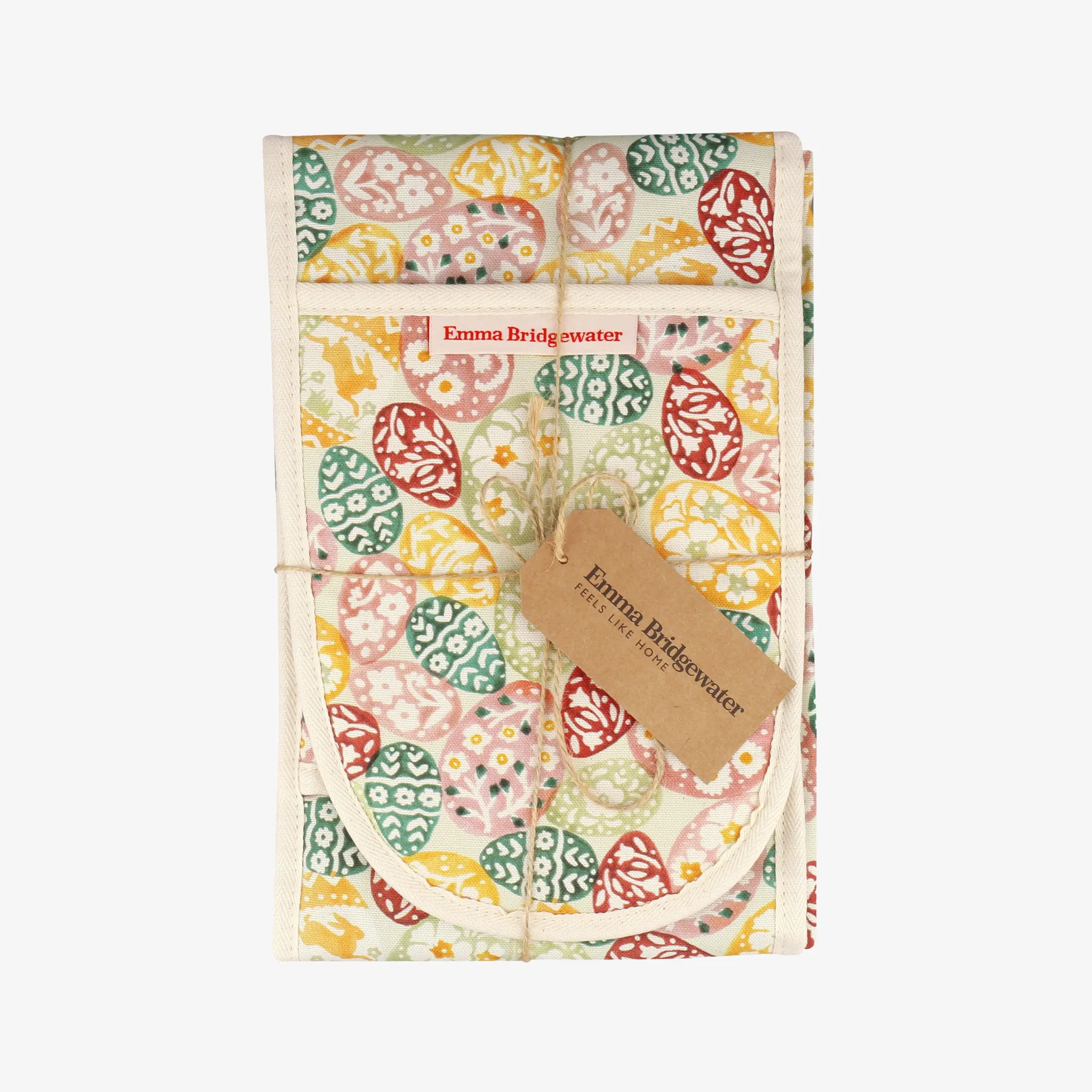 Easter Eggs Tea Towel & Double Oven Glove Set