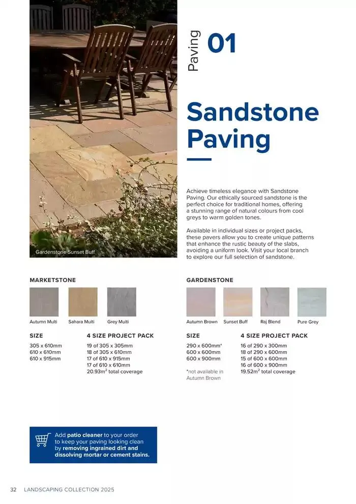 Landscaping  from 4 March to 31 December 2025 - Catalogue Page 32