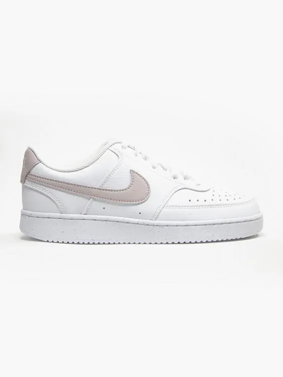 Court Vision Low White/Violet Trainers