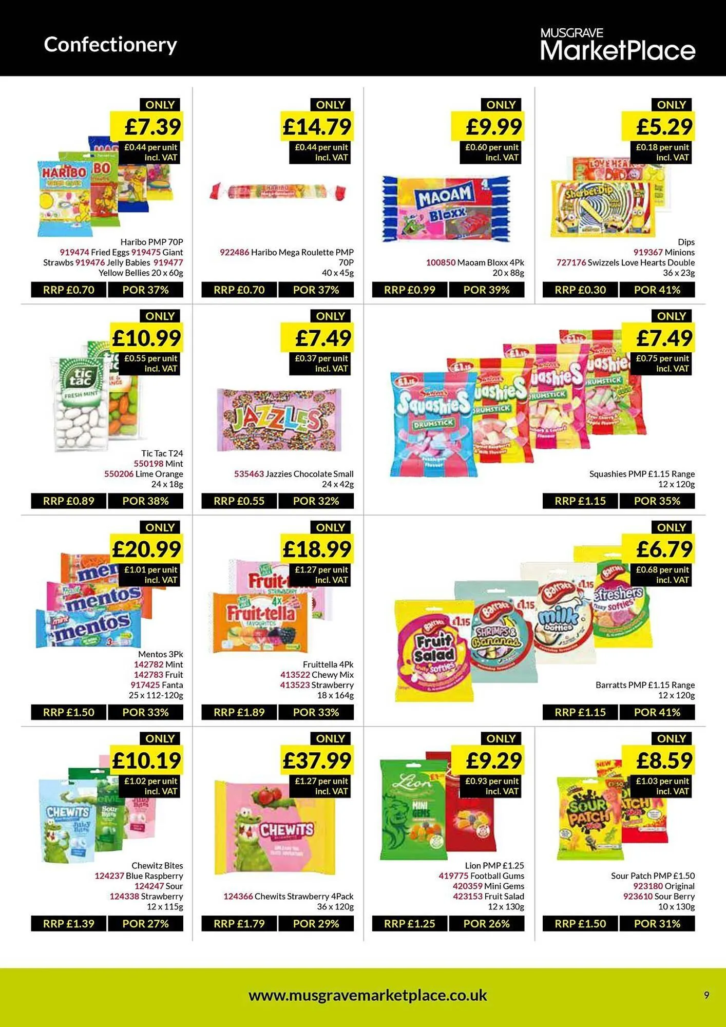 Musgrave MarketPlace leaflet from 1 April to 20 April 2025 - Catalogue Page 9