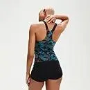 Women's HyperBoom Tankini Black/Blue