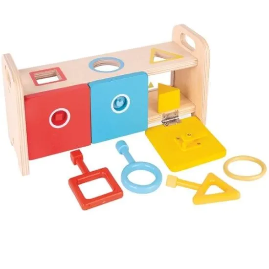 Shape Sorter Box with Keys
