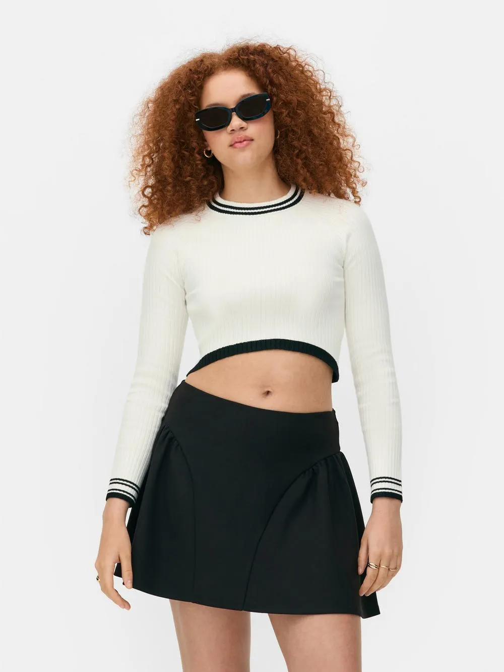 Curved Hem Jumper