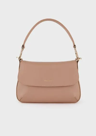 Small la Prima soft baguette bag in nappa leather