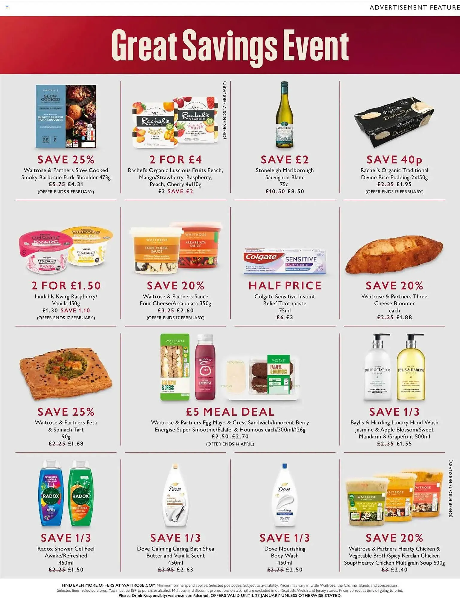 Waitrose catalogue from 22 January to 29 January 2026 - Catalogue Page 32