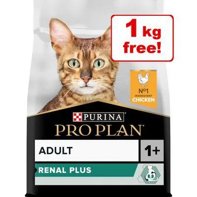 10kg Purina Pro Plan Dry Cat Food - 9kg + 1kg Free!*