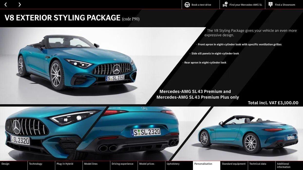 Mercedes-AMG SL from 10 August to 10 August 2025 - Catalogue Page 58