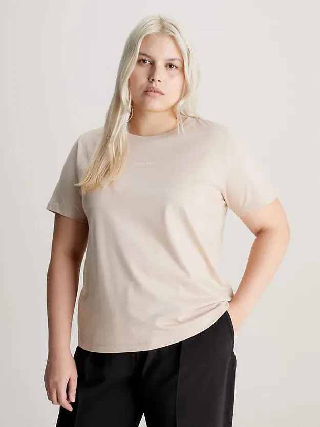 Cotton Micro Logo T-shirt