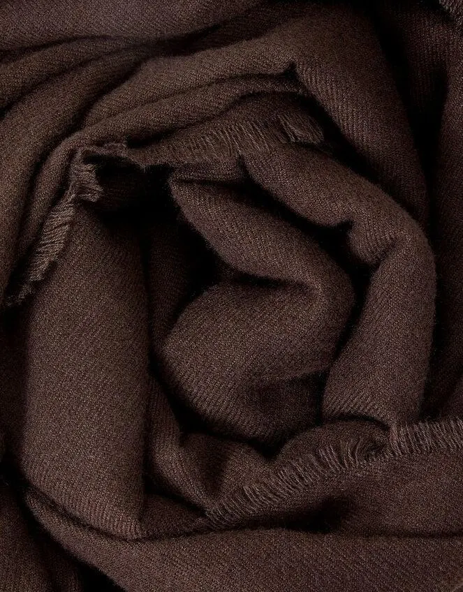 Grace Super-Soft Blanket Scarf Brown