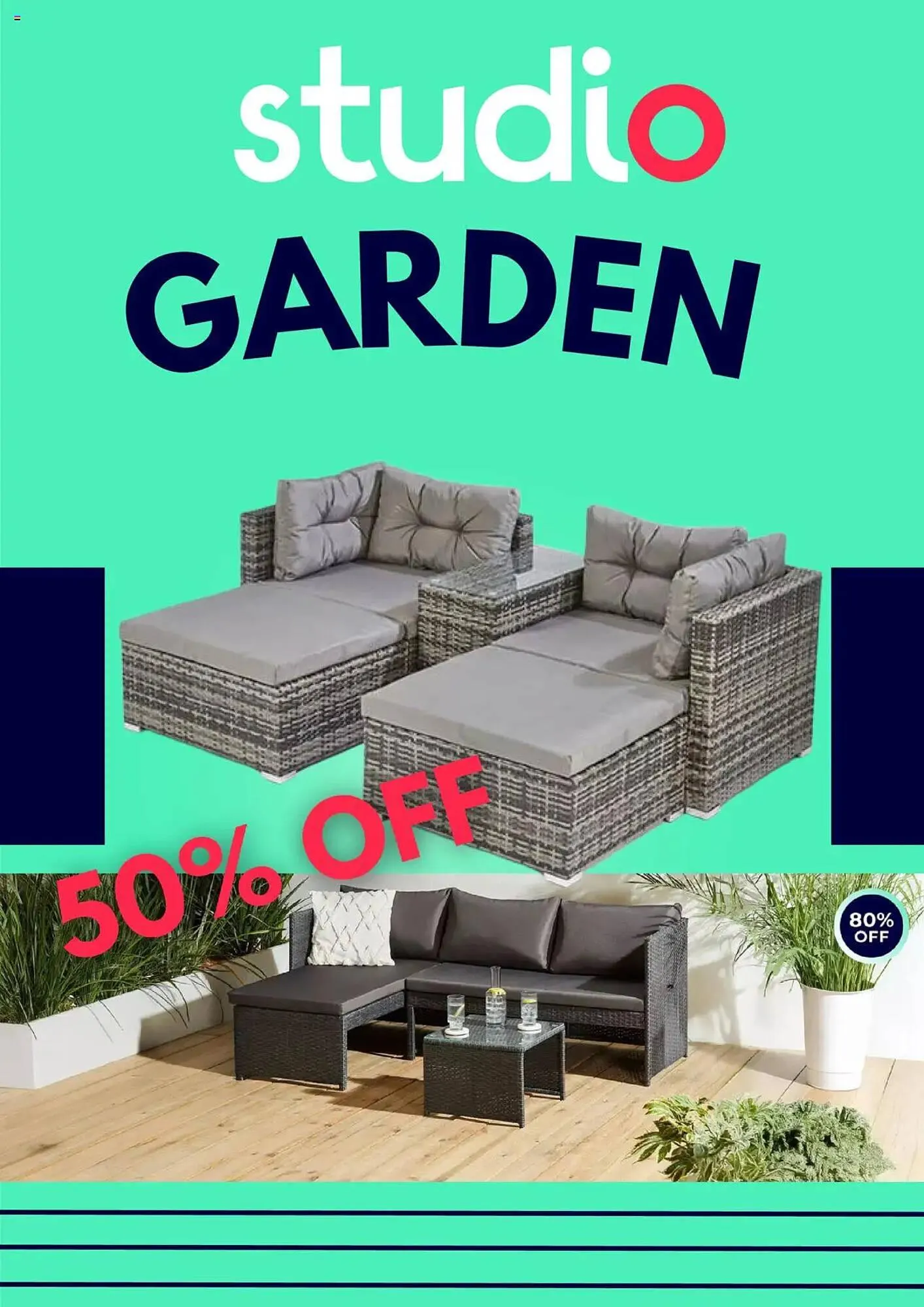 Studio leaflet from 13 April to 12 May 2025 - Catalogue Page 1