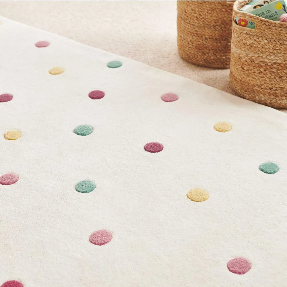Pastel Spot Rug, Medium