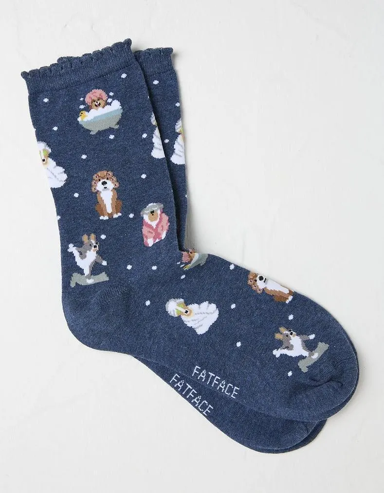 1 Pack Spa Dog Socks