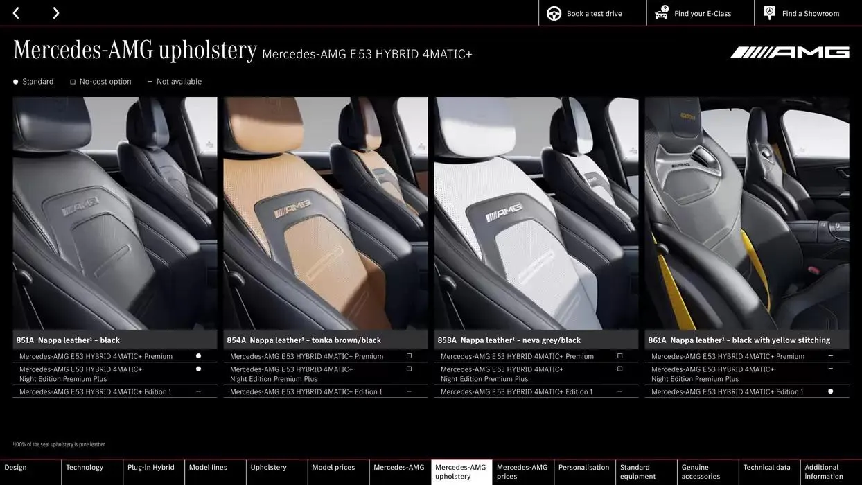 Mercedes Benz New E-Class Saloon from 17 October to 17 October 2025 - Catalogue Page 52